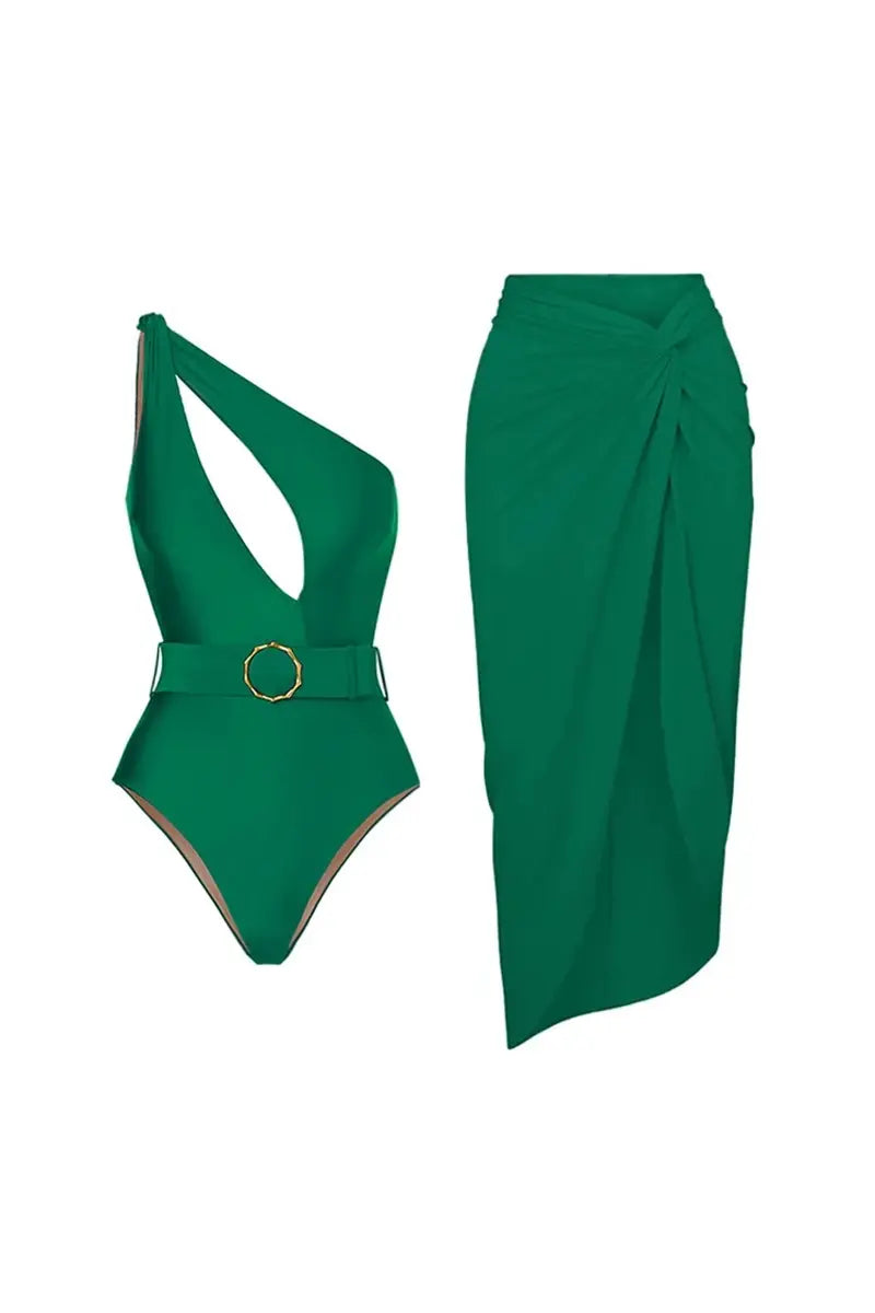 One-Shoulder Set