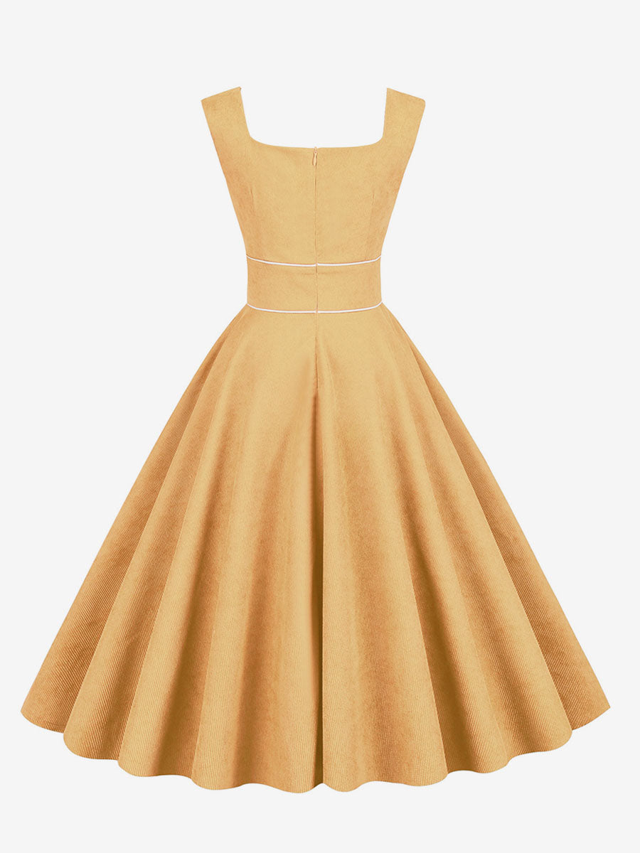 Classic Vintage Dress with a Flattering Fit
