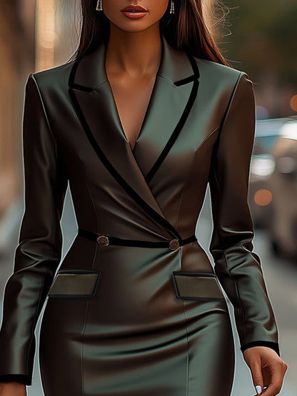 Well Tailored Dress with a Graceful Silhouette