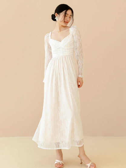 A Vintage Style Dress with Delicate Timeless Details