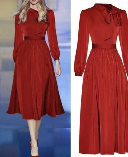 Classic Vintage Dress with a Flattering Fit