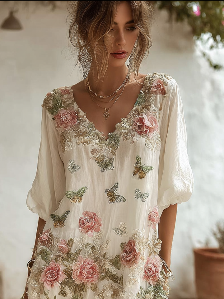 Well Tailored Dress with a Graceful Silhouette