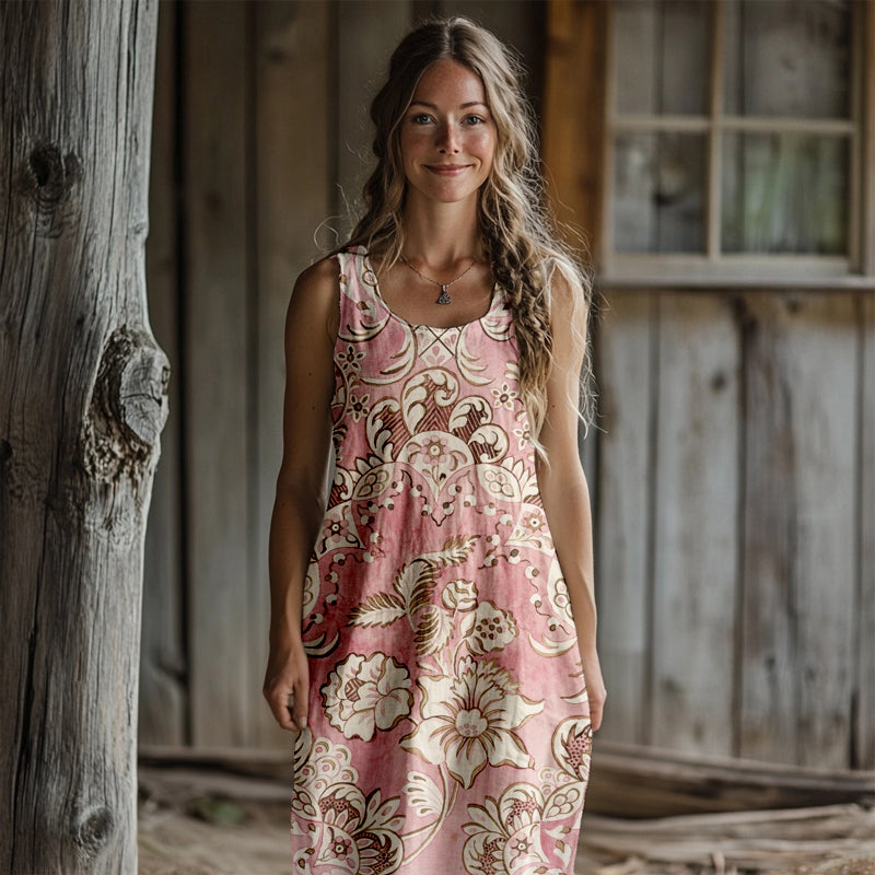 Classic Vintage Dress with a Flattering Fit