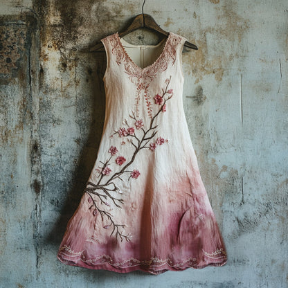 Classic Vintage Dress with a Flattering Fit