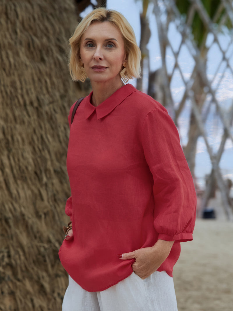 Well Tailored Shirt with a Graceful Silhouette