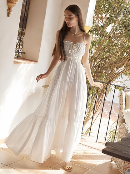 A Vintage Style Dress with Delicate Timeless Details