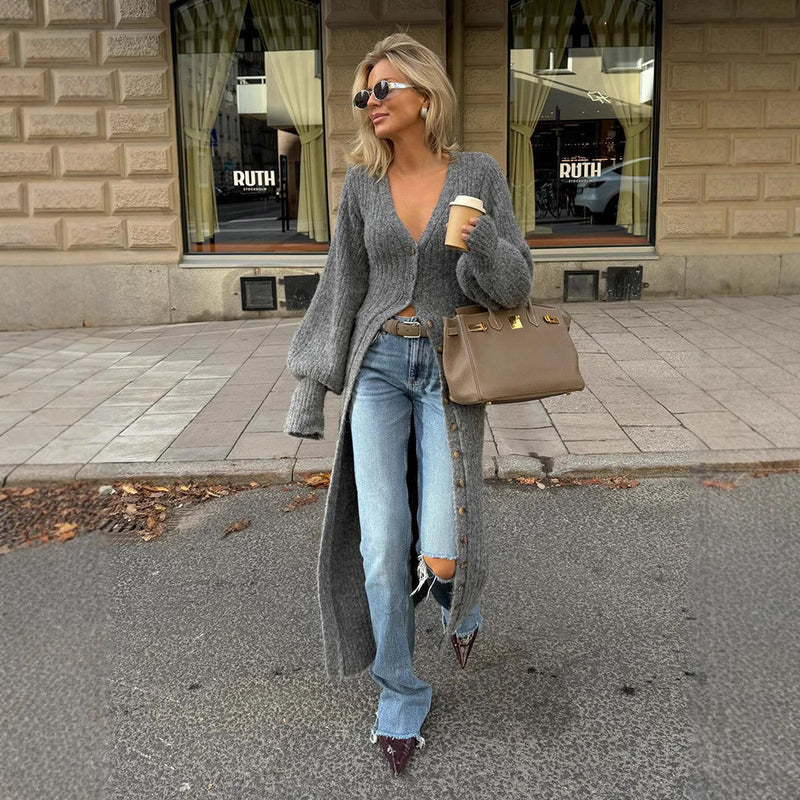 Vintage Inspired Cardigan with a Contemporary Edge