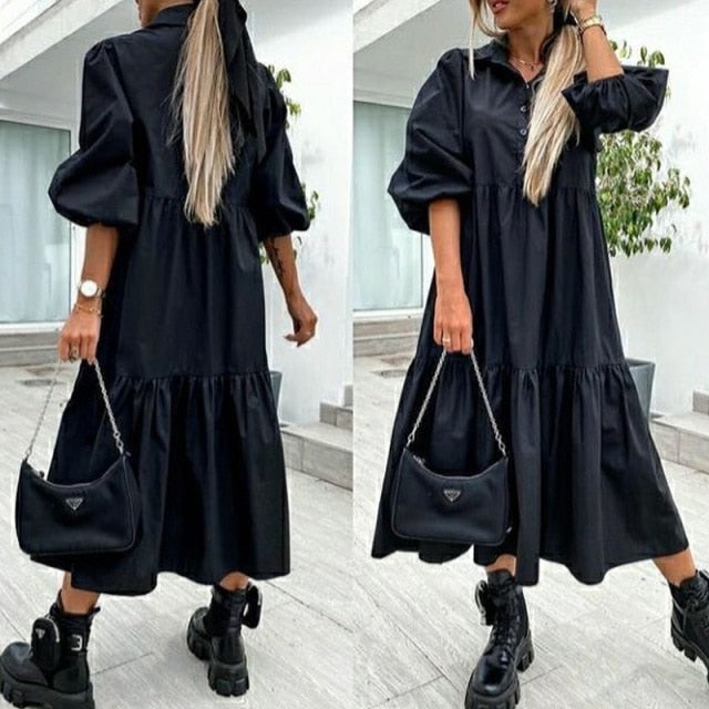 Beautifully Finished Dress in a Timeless Design