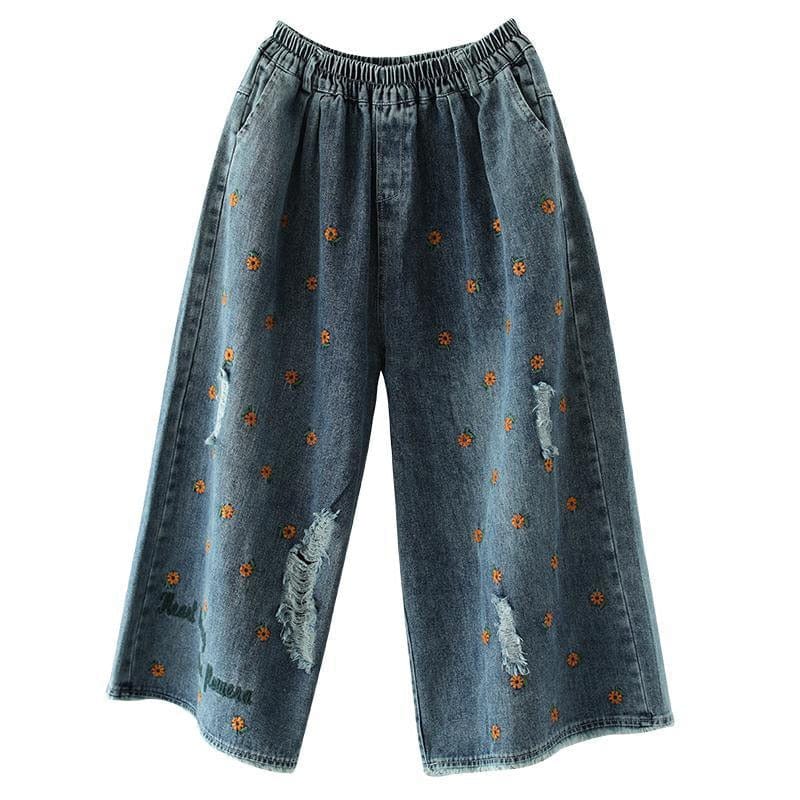 A Vintage Style Pants with Delicate Timeless Details