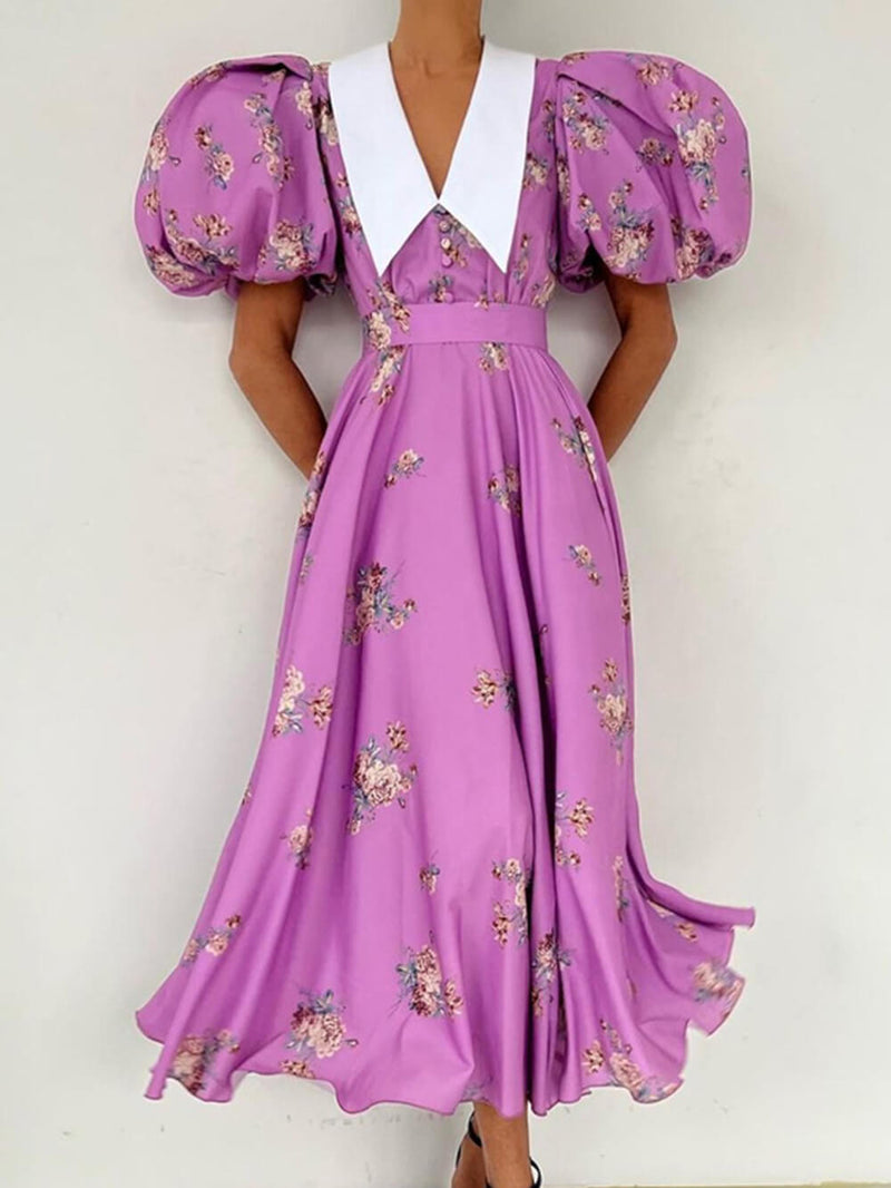 Classic Vintage Dress with a Flattering Fit
