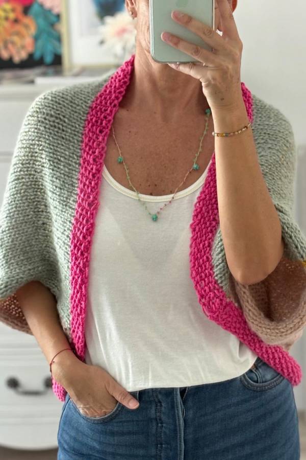 Vintage Inspired Cardigan with a Contemporary Edge
