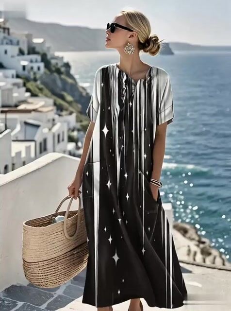 Classic Vintage Dress with a Flattering Fit