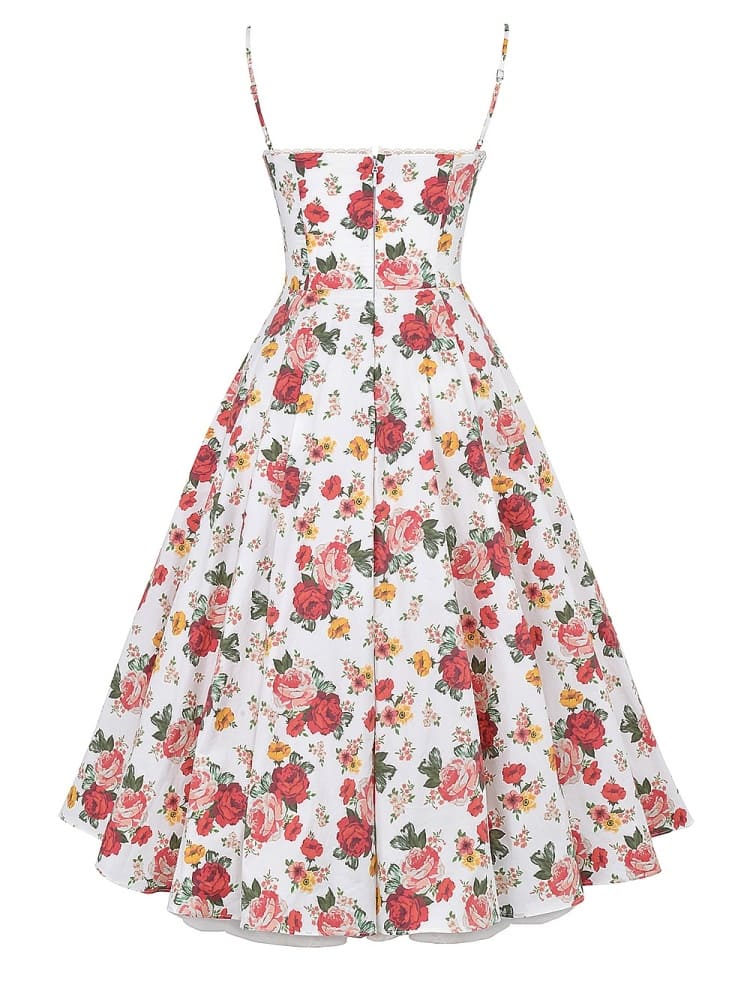 Classic Vintage Dress with a Flattering Fit