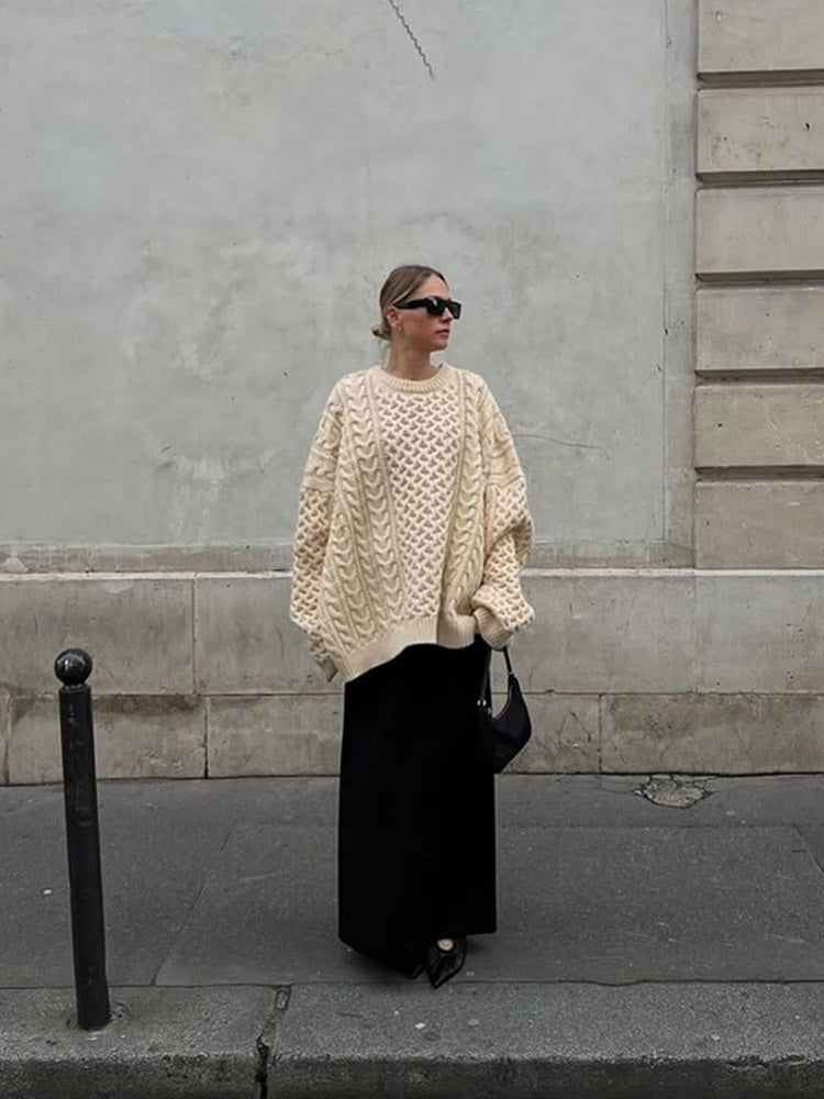 Vintage Inspired Sweater with a Contemporary Edge