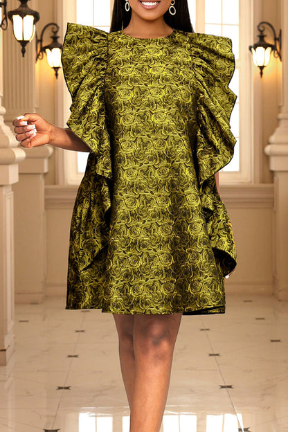 Classic Vintage Dress with a Flattering Fit
