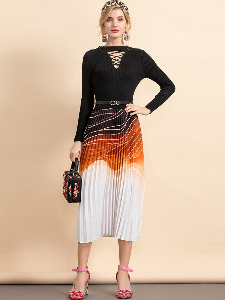 Well Tailored Dress with a Graceful Silhouette