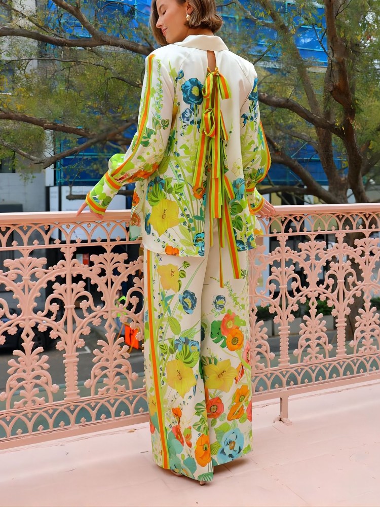 A Vintage Style Pants with Delicate Timeless Details