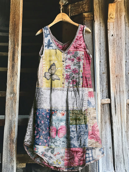 A Vintage Style Dress with Delicate Timeless Details