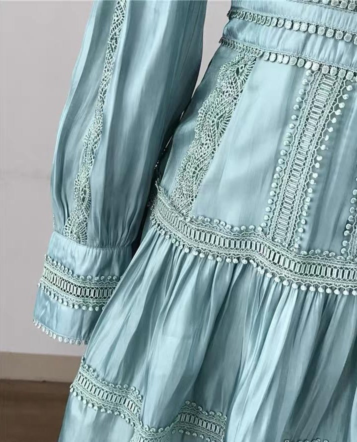 A Vintage Style Dress with Delicate Timeless Details