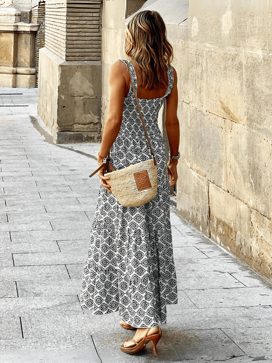 A Vintage Style Dress with Delicate Timeless Details