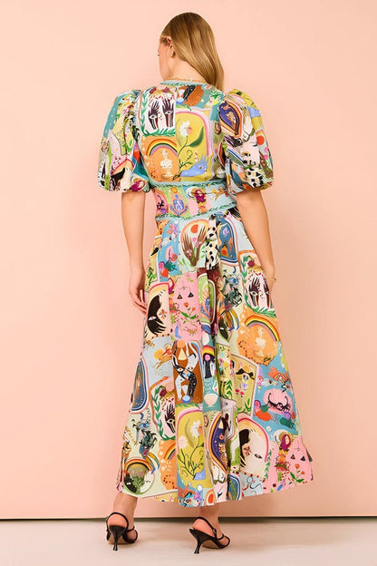 Classic Vintage Dress with a Flattering Fit