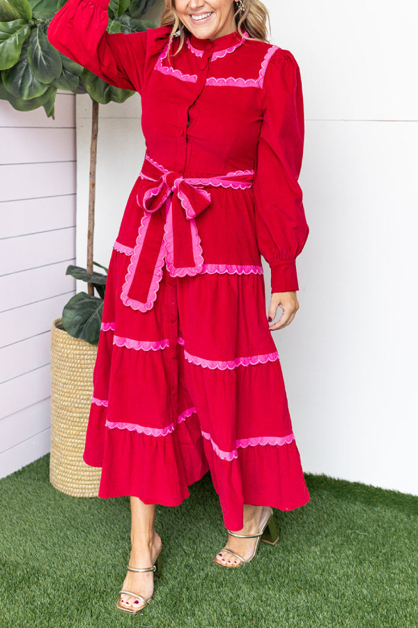 A Vintage Style Dress with Delicate Timeless Details