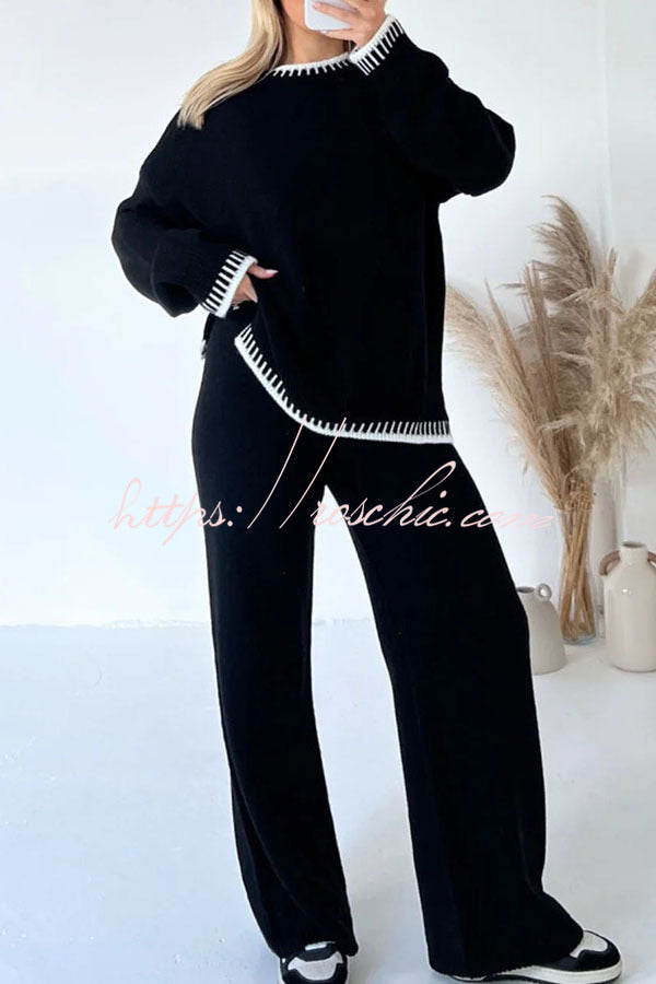 Classic Vintage Sweater with a Flattering Fit