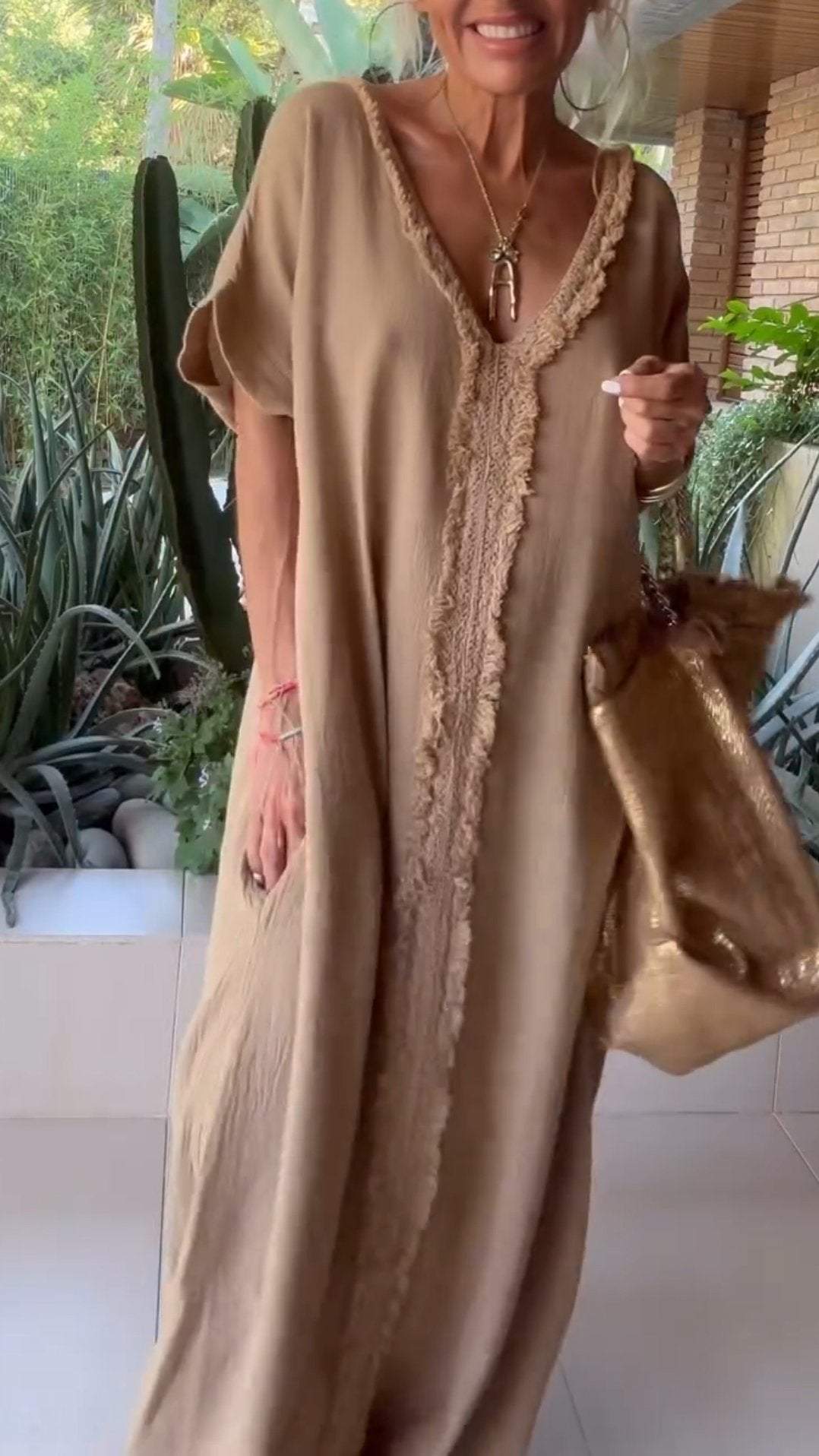 A Vintage Style Dress with Delicate Timeless Details