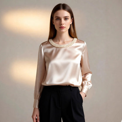 Polished Blouse with an Effortless Classic Look