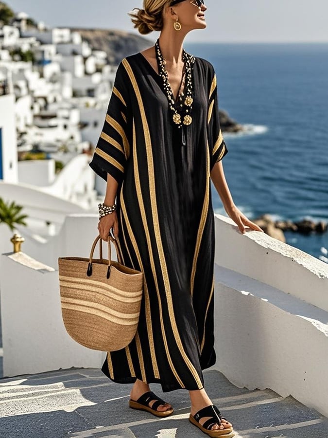 Classic Vintage Dress with a Flattering Fit
