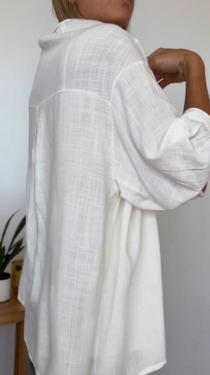 A Vintage Style Shirt with Delicate Timeless Details