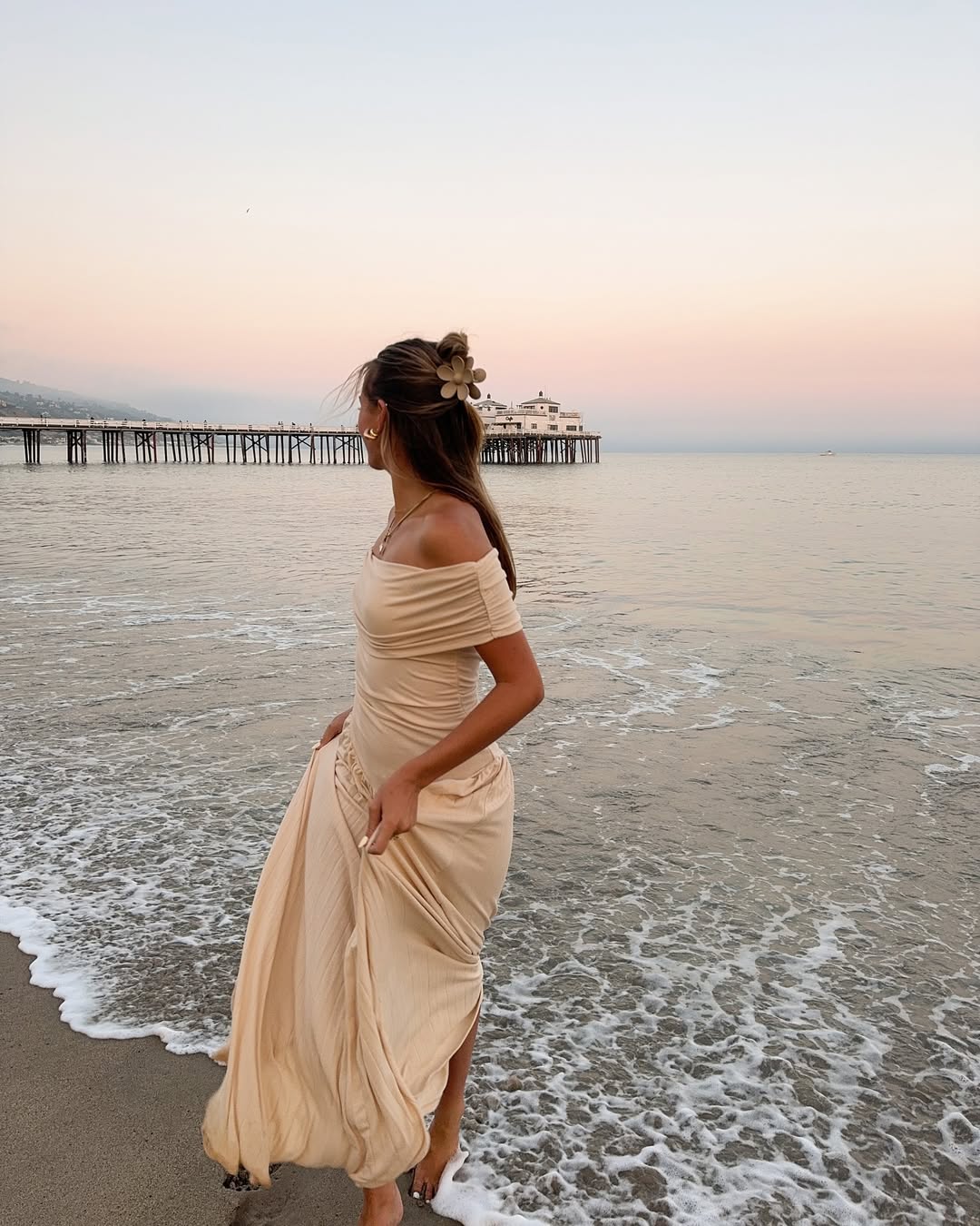 A Vintage Style Dress with Delicate Timeless Details