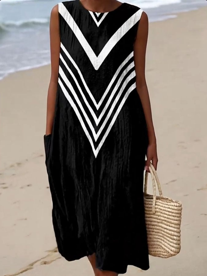 Classic Vintage Dress with a Flattering Fit
