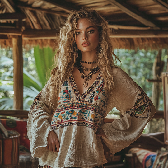Classic Vintage & Enduringly Stylish Blouse