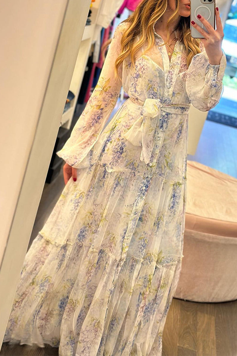 A Vintage Style Dress with Delicate Timeless Details