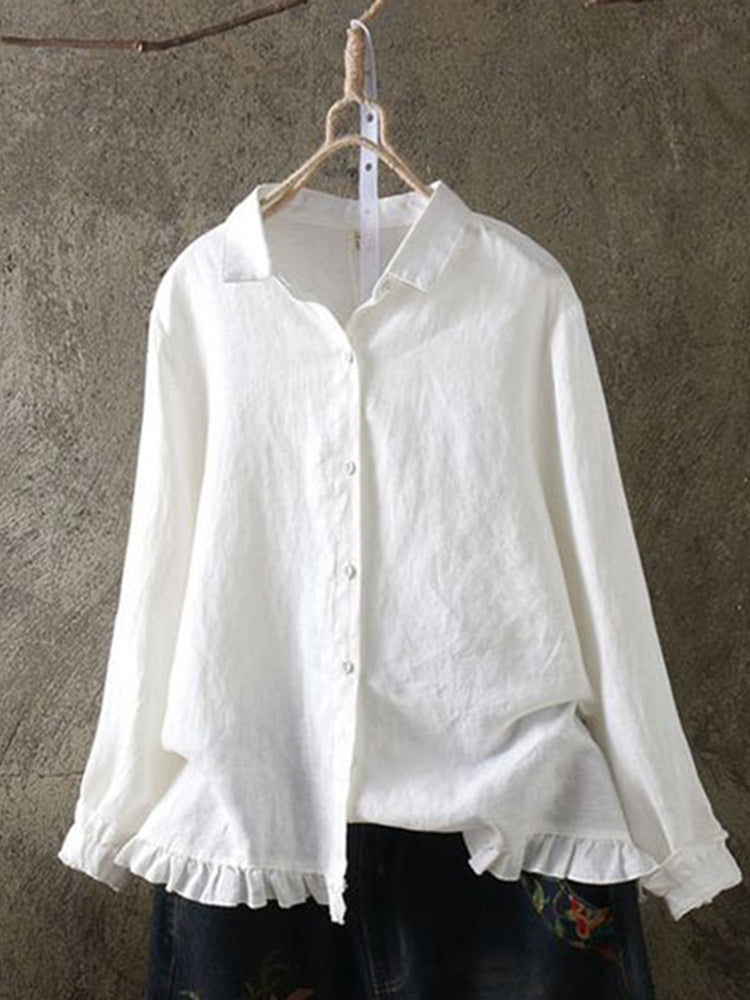 Classic Vintage Blouse with a Flattering Fit
