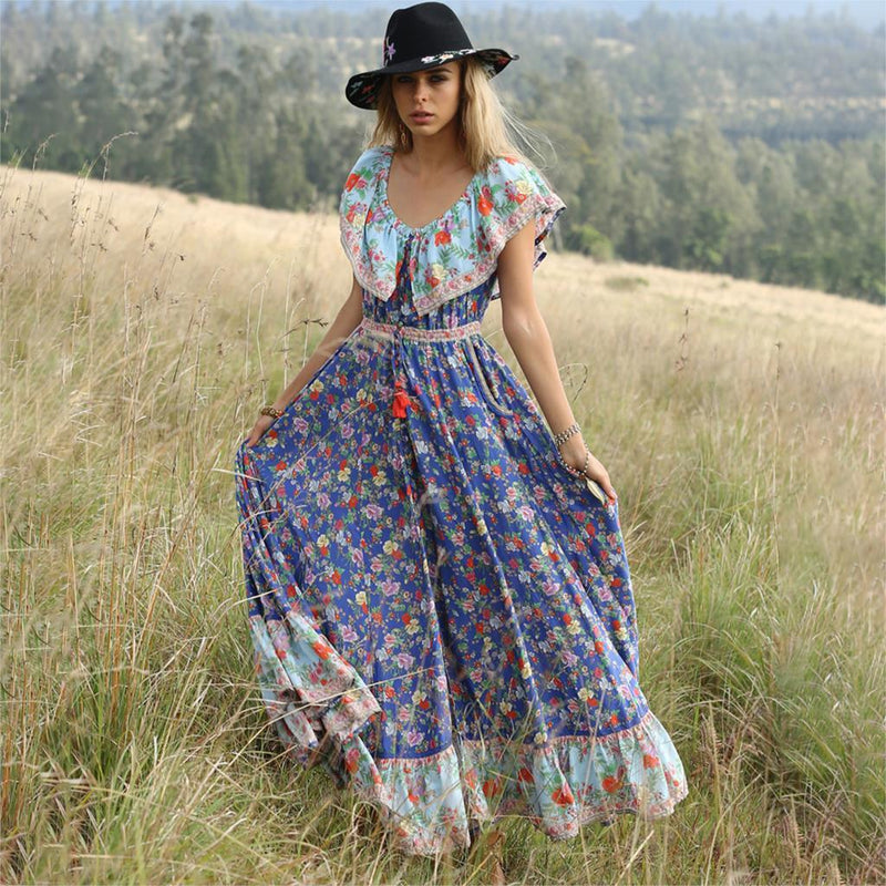 A Vintage Style Dress with Delicate Timeless Details