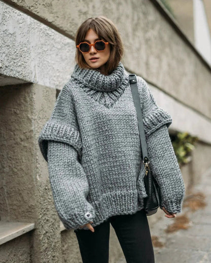 Vintage Inspired Sweater with a Contemporary Edge