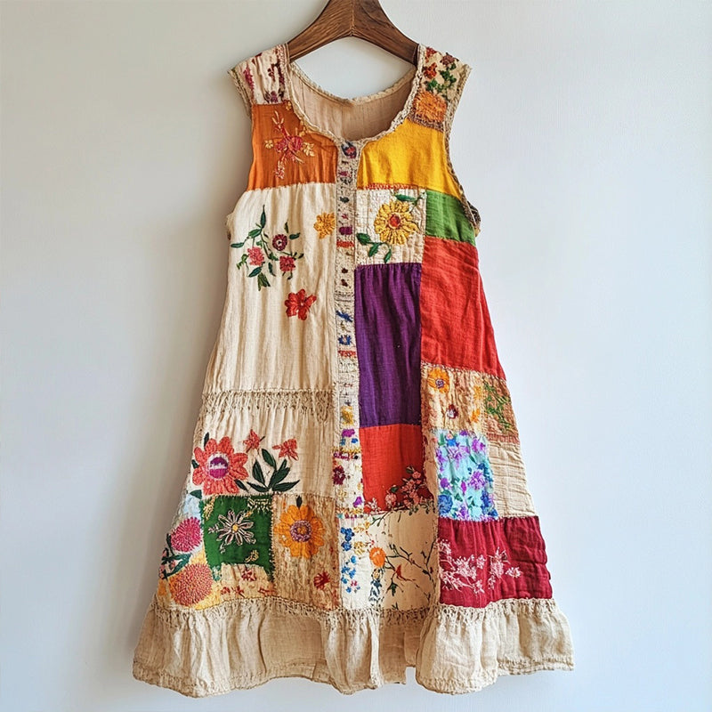 A Vintage Style Dress with Delicate Timeless Details