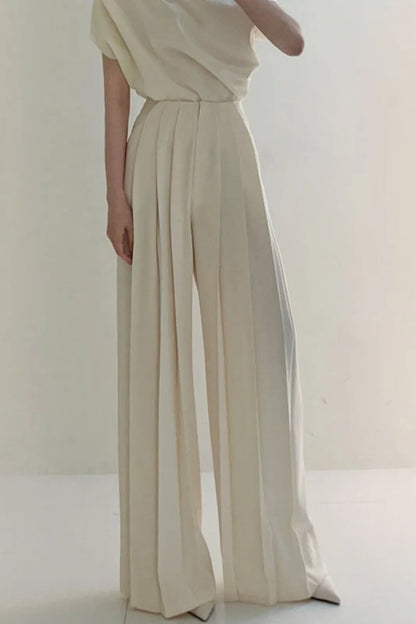 A Vintage Style Pants with Delicate Timeless Details