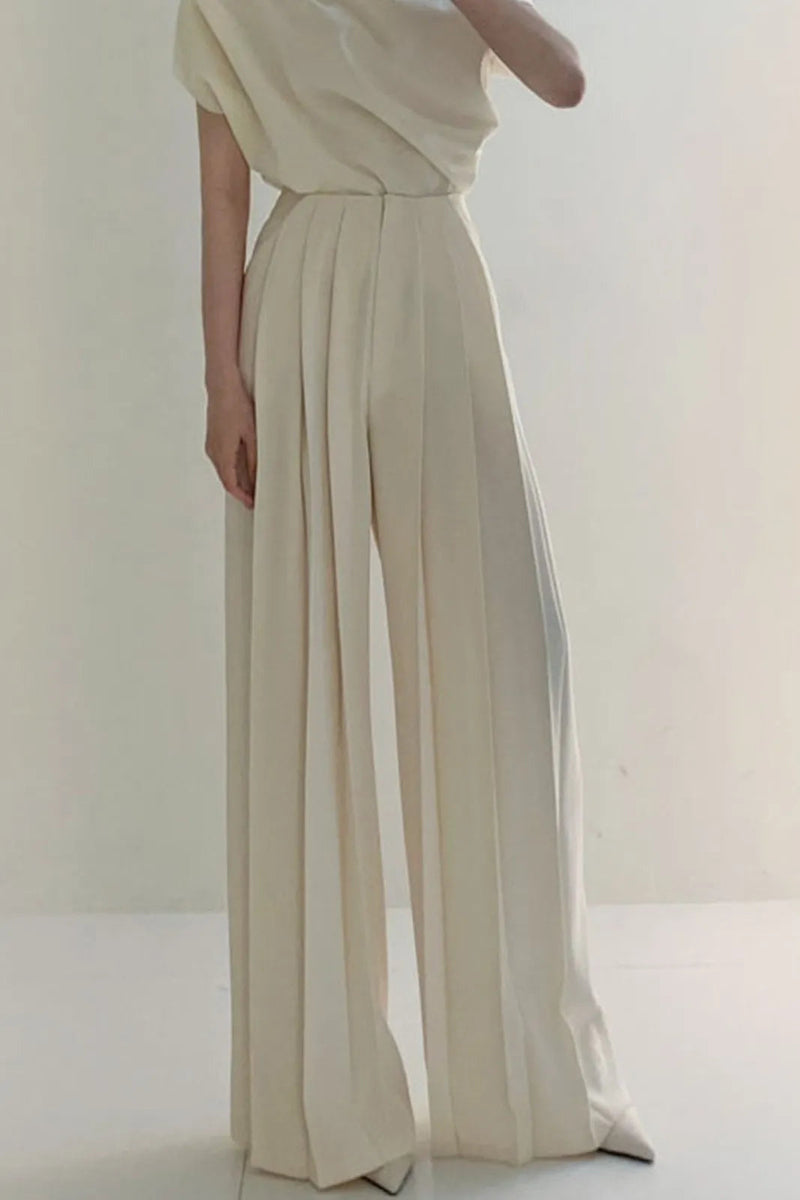 A Vintage Style Pants with Delicate Timeless Details