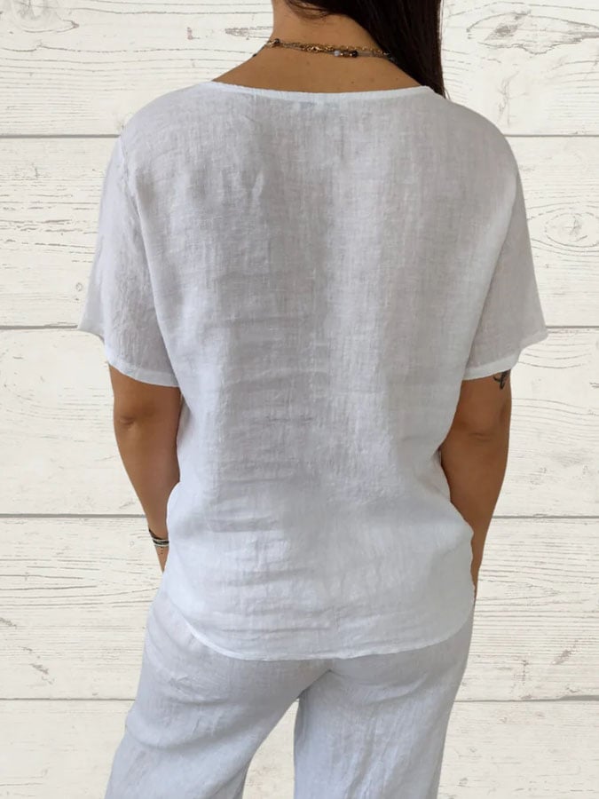 A Vintage Style Top with Delicate Timeless Details