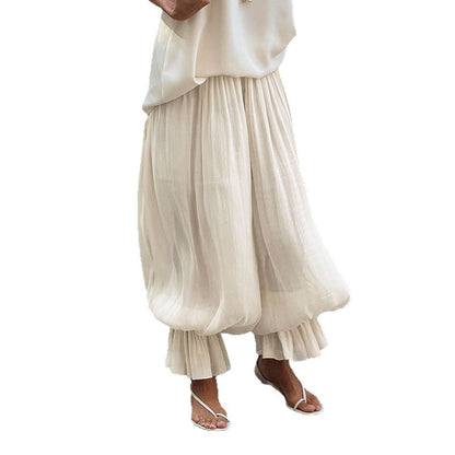 A Vintage Style Pants with Delicate Timeless Details