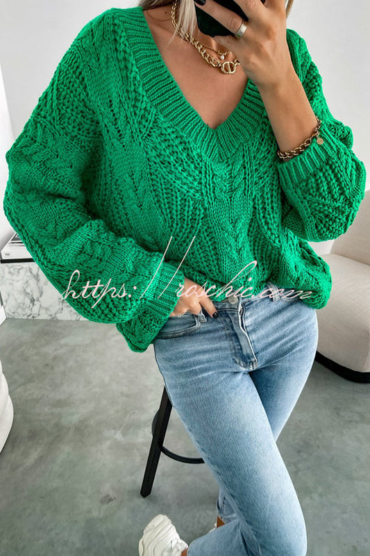 A Vintage Style Sweater with Delicate Timeless Details