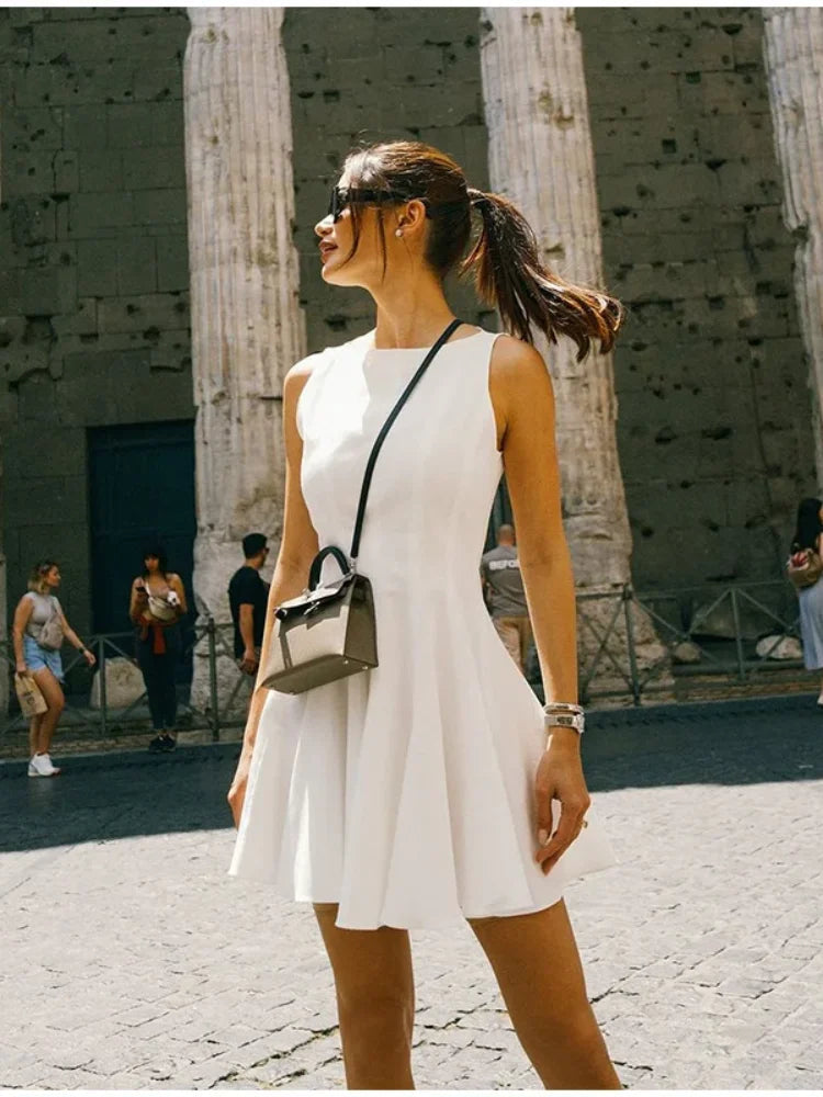 A Vintage Style Dress with Delicate Timeless Details