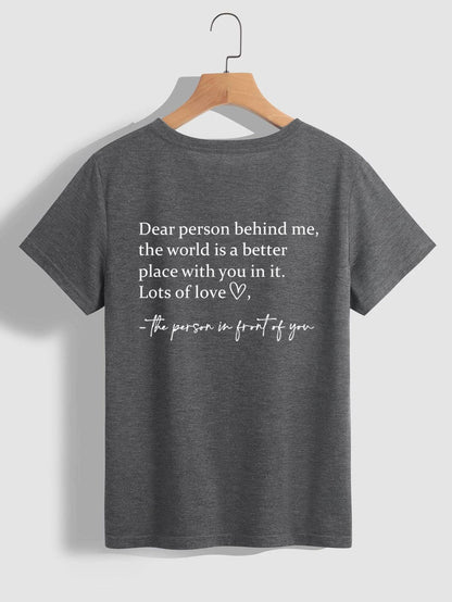 Beautifully Crafted T-Shirt in a Classic Style