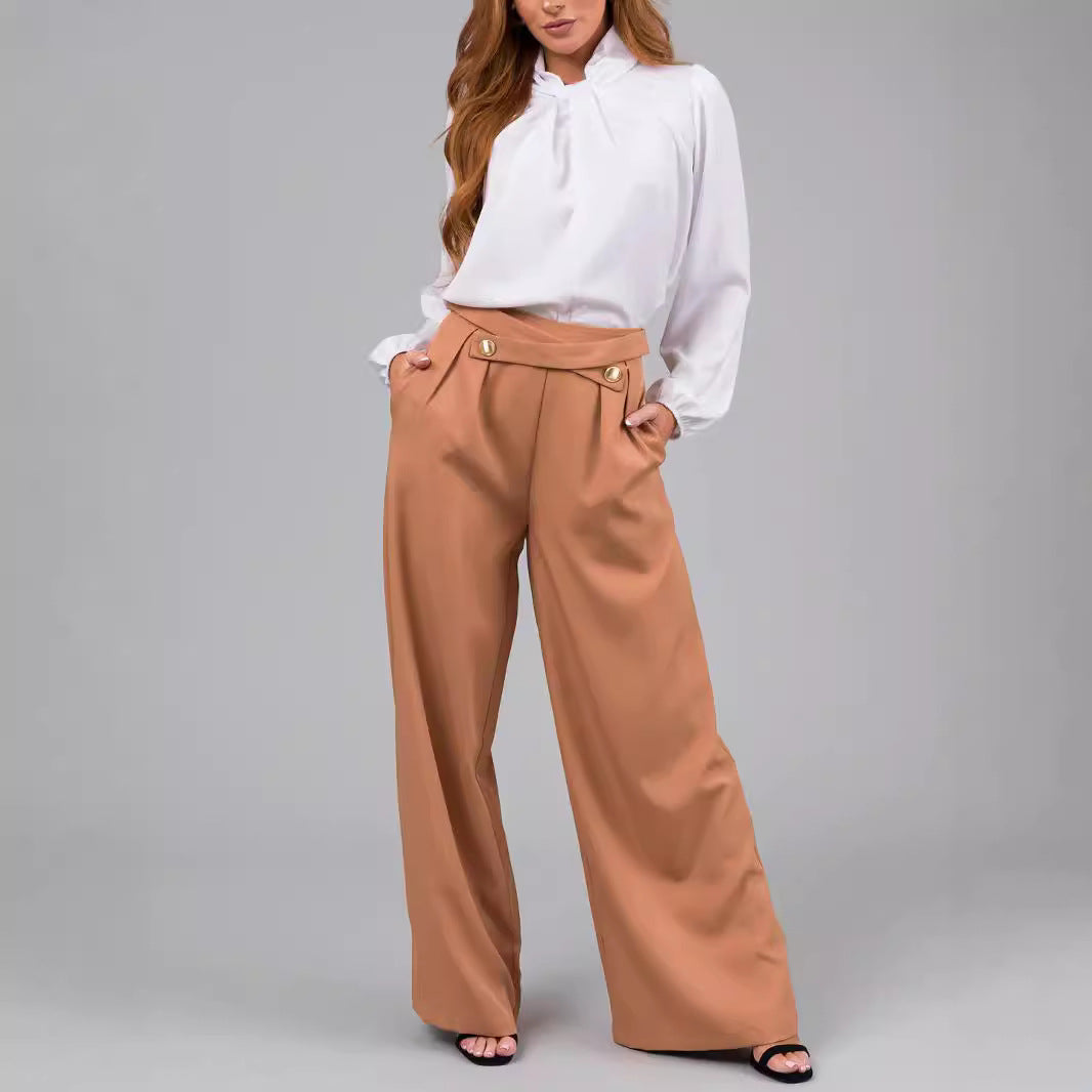 Well Tailored Pants with a Graceful Silhouette