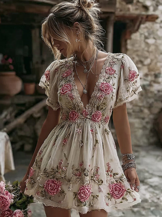 Classic Vintage Dress with a Flattering Fit