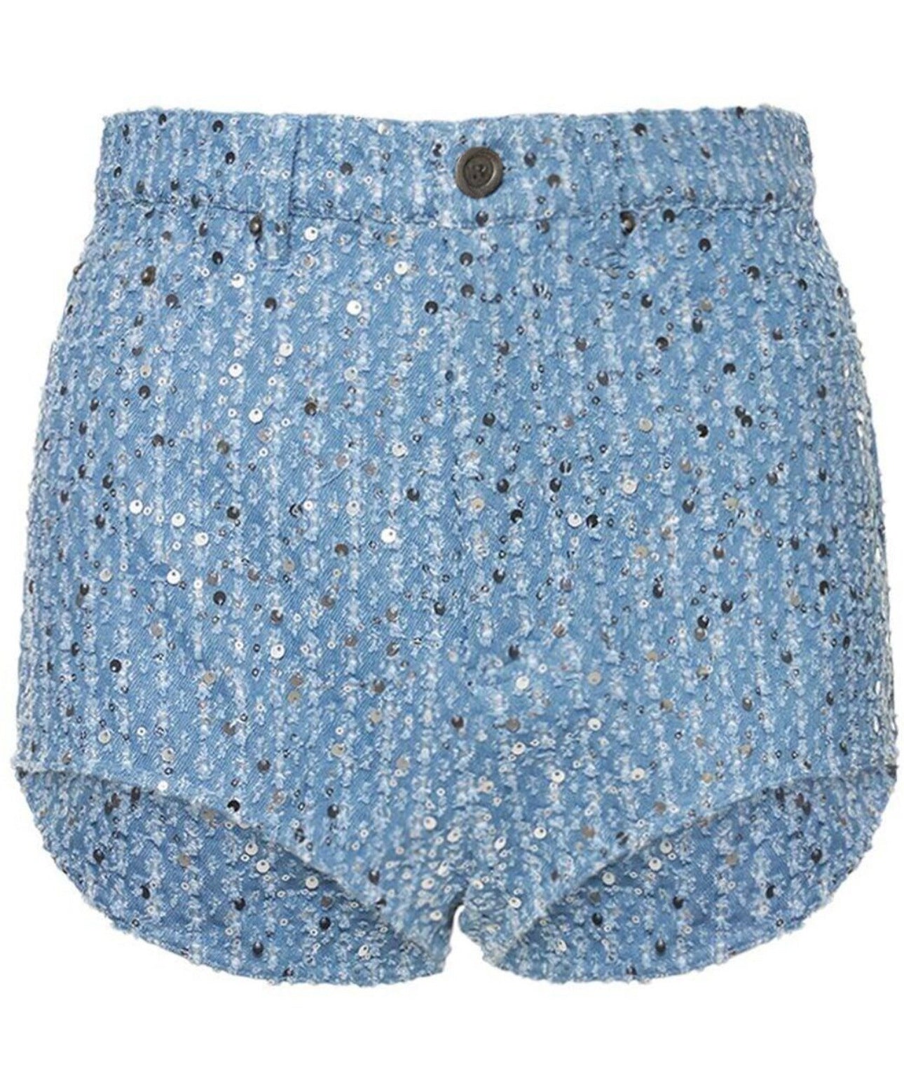 Blue Denim Shorts