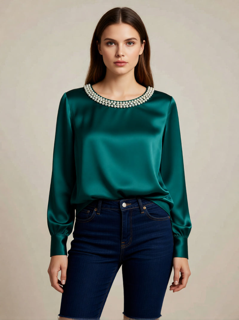 Polished Blouse with an Effortless Classic Look